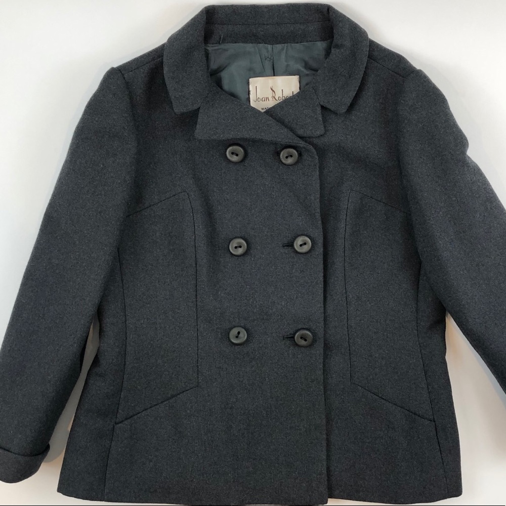 George Carmel Joan Roberts Vintage Wool Coat Small